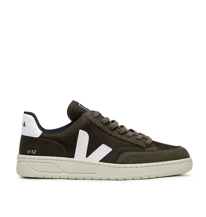 Veja V-12 B-Mesh (Oliv / Weiss)