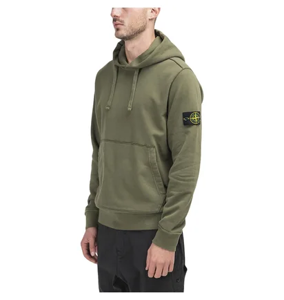 Stone Island Hoodie (Olive)