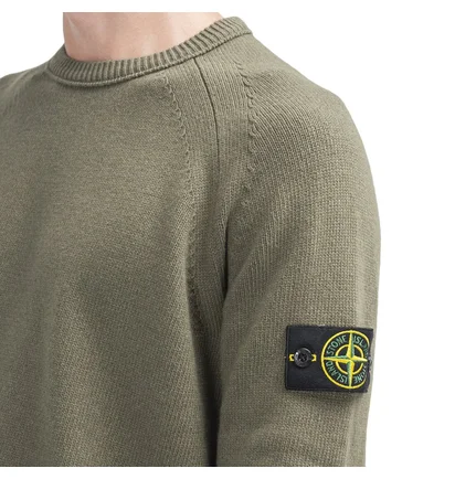Stone Island Knitted Pullover (Olive)