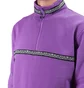 Stüssy Woven Tape Mock Neck (Lila)