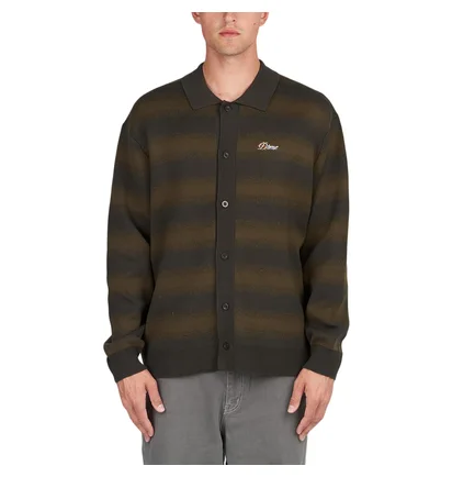 Dime Haze Knit Cardigan (Grün)