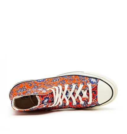 Converse Culture Print Chuck 70 HI (Rot / Blau / Weiß)