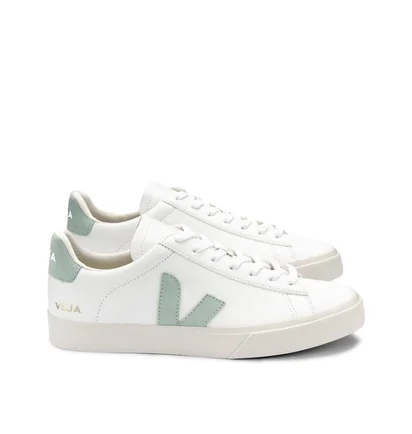 Veja WMNS Campo Chromefree Leather (Weiß / Mint)