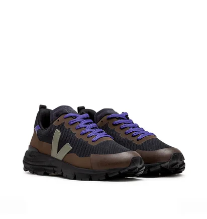 Veja WMNS Dekkan Alveomesh (Schwarz / Braun / Lila)