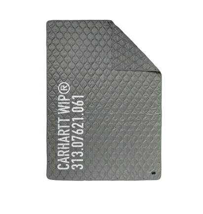 Carhartt WIP Tour Quilted Blanket (Grau)