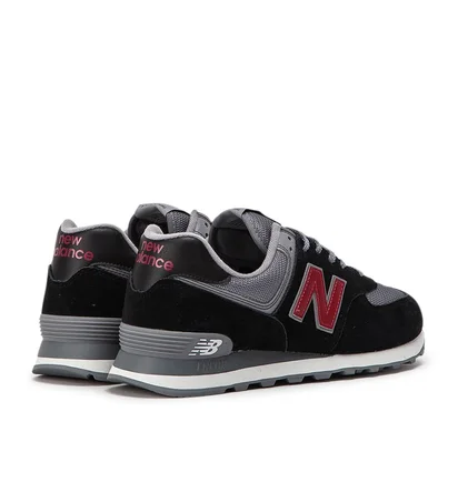 New Balance ML 574 ESU (Schwarz / Grau)