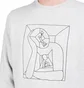 Norse Projects x Geoff McFetridge Vagn Boredom Logo Crewneck (Hellgrau)