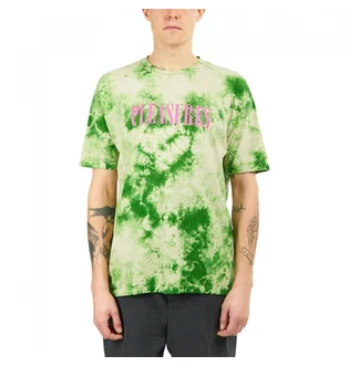 Pleasures Aroma Crystal Dye T-Shirt (Grün / Creme)