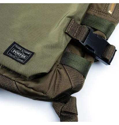 Porter by Yoshida Day Pack Force Series (Olive)