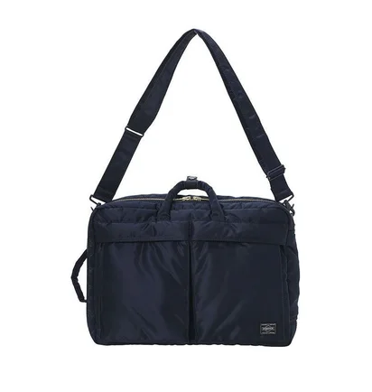 Porter by Yoshida Tanker 3Way Briefcase (Navy)