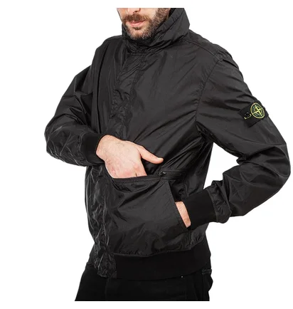 Stone Island Blouson Membrana 3L TC (Schwarz)