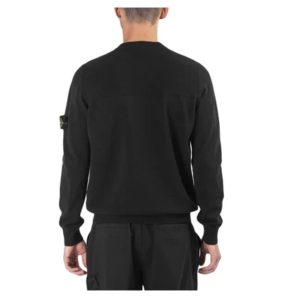 Stone Island Fleece Sweat Shirt (Schwarz)