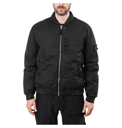 Stone Island Shadow Project Bomber Jacket (Schwarz)