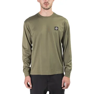 Stone Island Small Logo Patch Longsleeve (Olive)