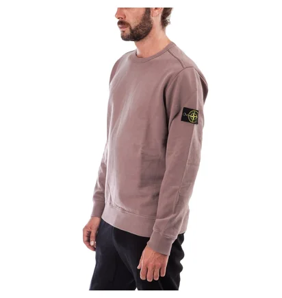 Stone Island Sweat Shirt (Dunkelrosa)