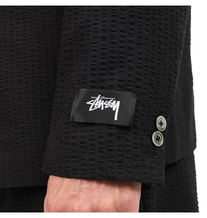 Stüssy Seersucker Sport Coat (Schwarz)