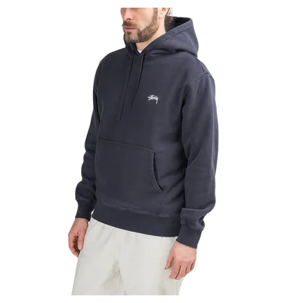 Stüssy Stock Logo Hoodie (Navy)