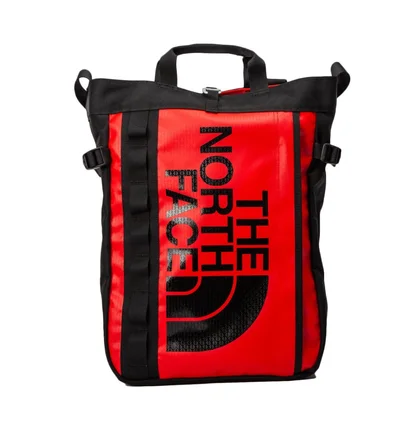 The North Face Basecamp Tote Bag (Rot / Schwarz)