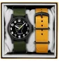 Brain Dead x Timex Watch (Schwarz / Gelb / Olive)