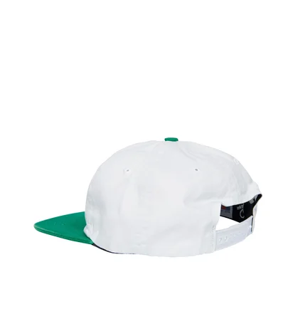 by Parra Circle Tweak Logo 6-Panel Hat (Weiß / Grün)