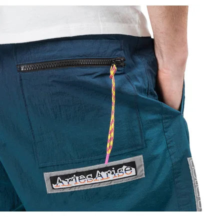 Aries Ombré Dyed Windcheater Pants (Türkis)