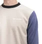 Aimé Leon Dore Color Blocked Fleece Longsleeve (Cream)