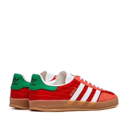 adidas Gazelle Indoor (Rot / Weiß / Grün)
