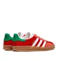 adidas Gazelle Indoor (Rot / Weiß / Grün)
