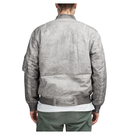 Liberaiders Overdyed Bomber Jacket (Schwarz / Grau)