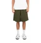Metalwood Contrast Stitch Elastic Waist Short (Grün)