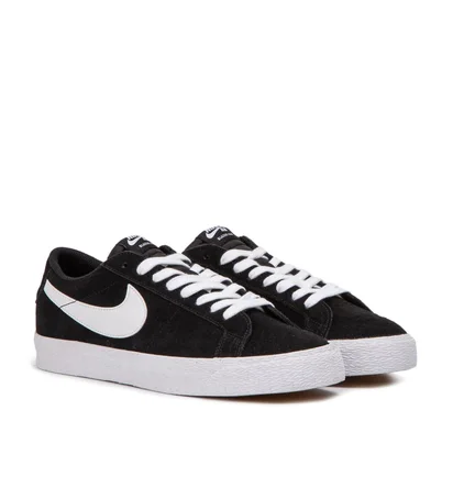 Nike SB Zoom Blazer Low (Schwarz / Weiß)