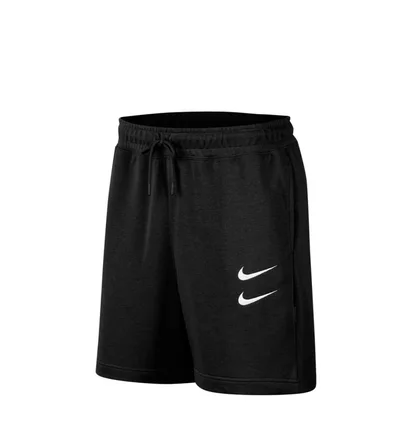 Nike Sportswear French Terry Swoosh Short (Schwarz)