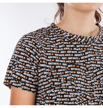 Nike WMNS Sportswear ''Just Do It'' Crop Top (Schwarz)