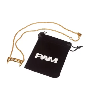 P.A.M. S.Loops Original Fang Necklace (Gold)