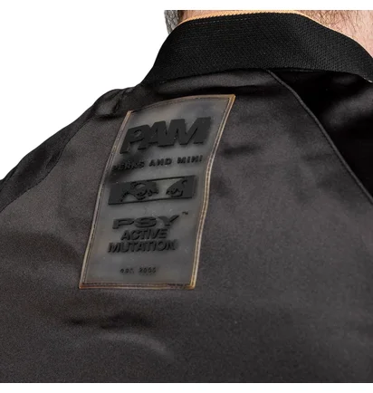 P.A.M. Team Work Reversible Satin Jacket (Schwarz / Grau)