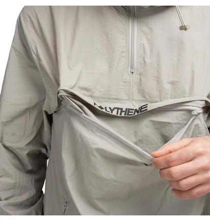 Polythene* Optics Half Zip Windbreaker (Grau)