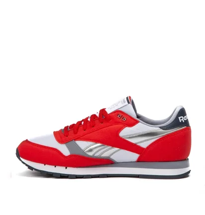 Reebok Classic Leather (Rot / Silber)
