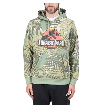Reebok x Jurassic Park AOP Hoodie (Vintage Green)