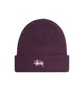 Stüssy Basic Cuff Beanie (Burgund)