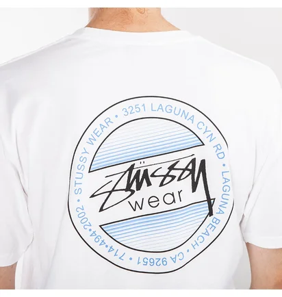 Stüssy Dot Fade Tee (Weiß)