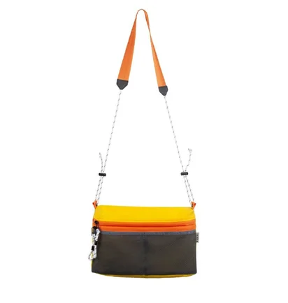 Taikan Sacoche Large Bag (Orange / Gelb / Braun)