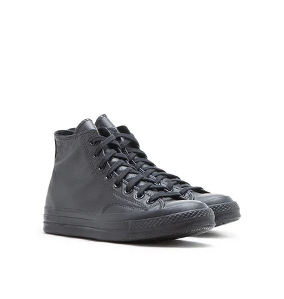 Converse Chuck 70 Hi Tonal Leather (Schwarz)