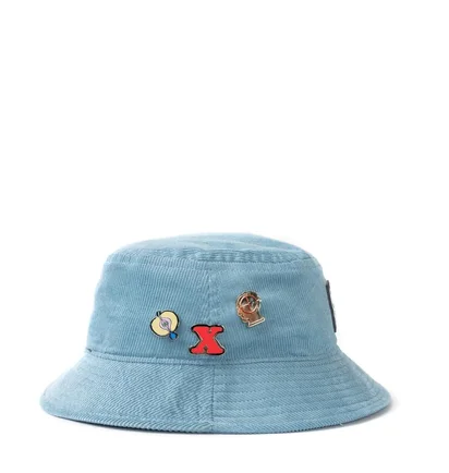 Brain Dead Corduroy Bucket Hat (Blau)