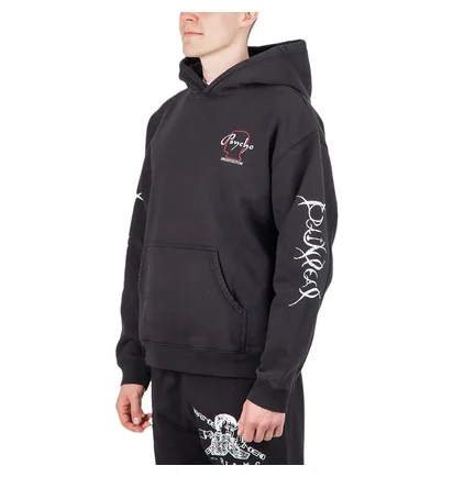 Brain Dead Psycho Meditation Hoodie (Schwarz)