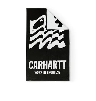Carhartt WIP Wavy State Towel (Schwarz / Weiß)