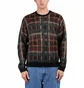 Dime Plaid Mohair Knit (Multi)