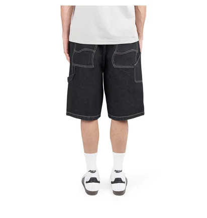 Dime Denim Shorts (Schwarz)