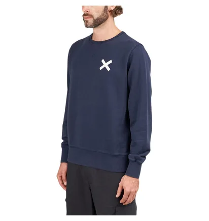 Edmmond Studios Cross NS Sweatshirt (Navy)