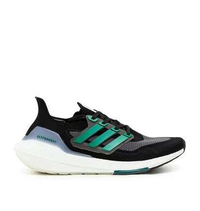 adidas Ultraboost 21 (Schwarz / Grün)