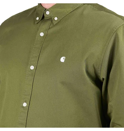 Carhartt WIP L/S Madison Shirt (Grün)